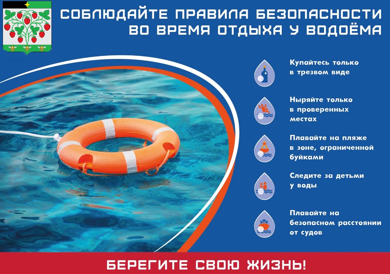 Правила безопасности на воде.