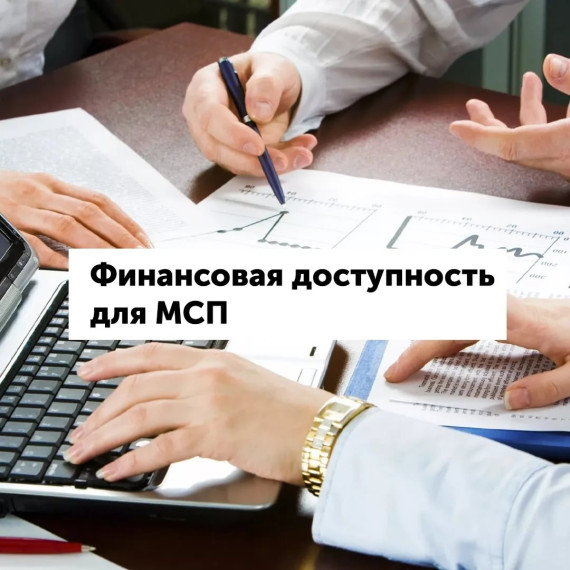 Финансовая доступность для МСП. Финансовая доступность для МСП.